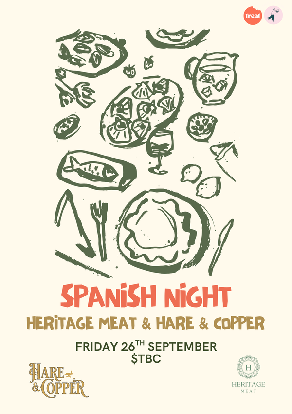 Spanish Night - Hare & Copper with Heritage Meats