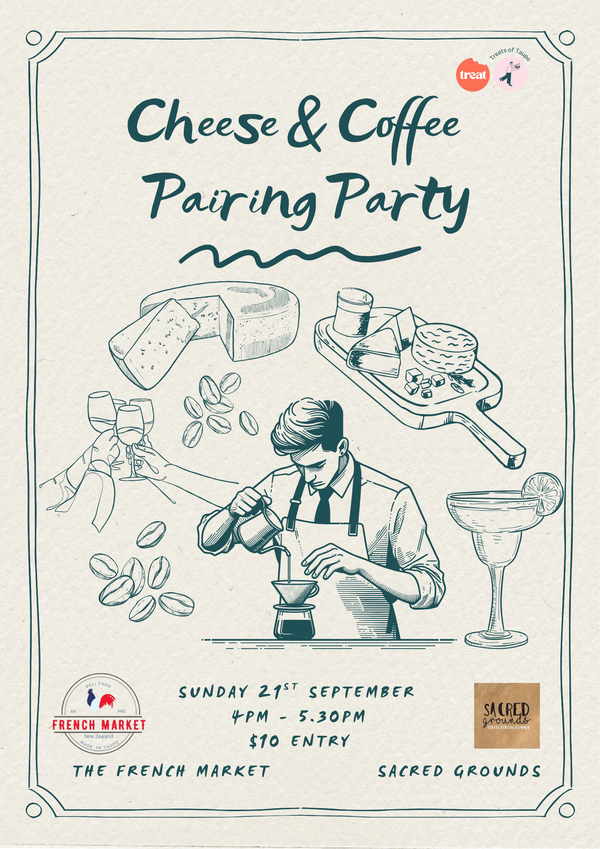 Cheese & Coffee Pairing Party
