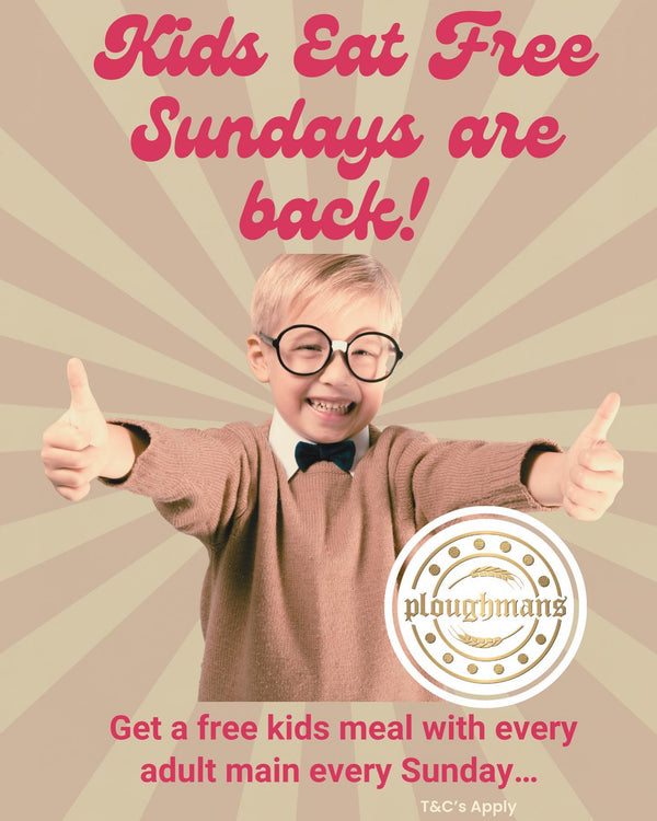 Kids Eat Free on Sunday!