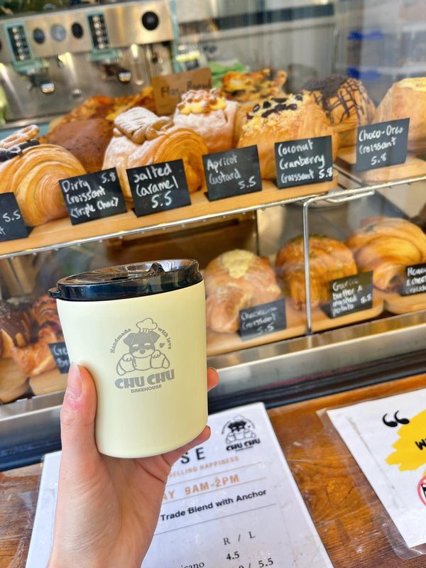 Pastry + large coffee = $10