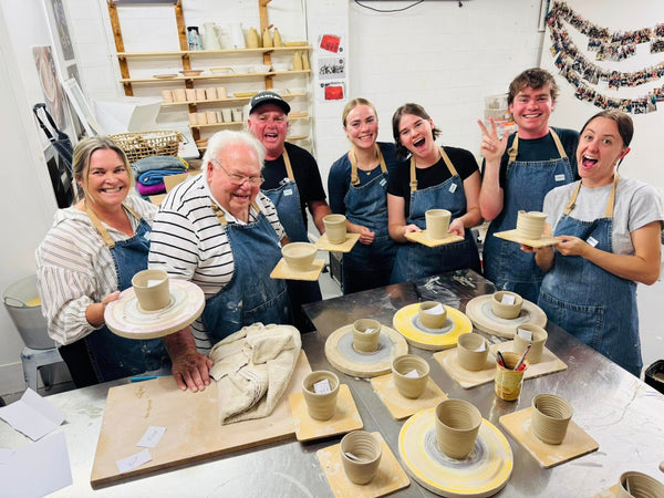 Clay & Canapés by Quirky Pottery and Embra
