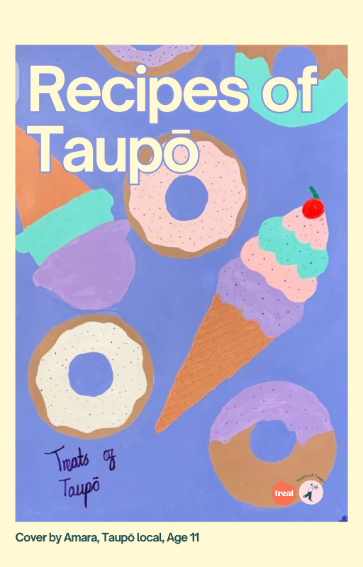 PRE-ORDER Treats of Taupo Recipe Book 2025